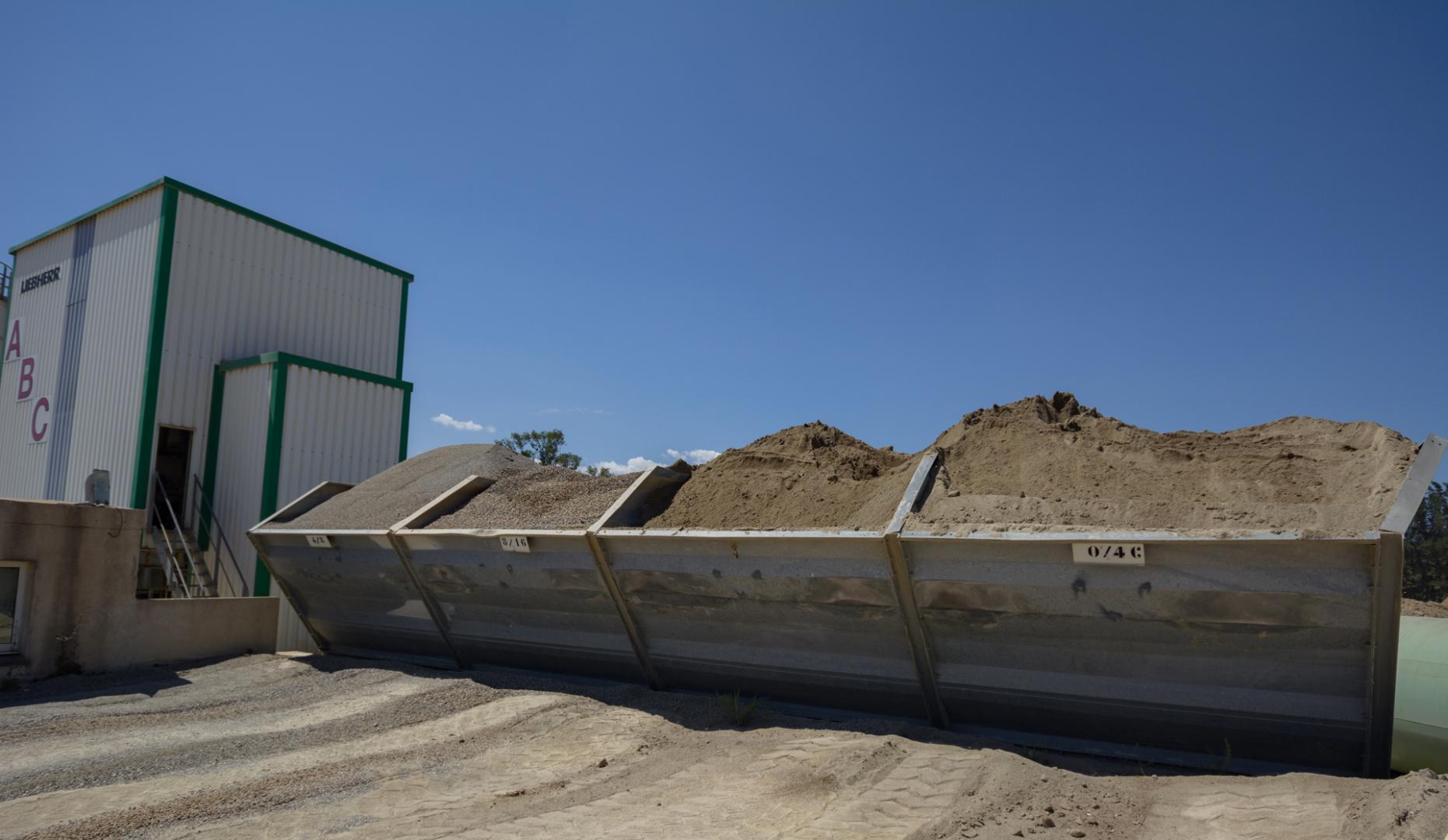 Vente de sable Bastia